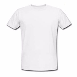 playera blanca hombre